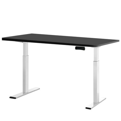 Standing Desk Motorised 120CM Black & White