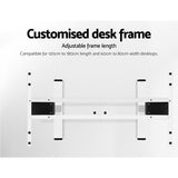 Standing Desk Motorised 120CM Black & White