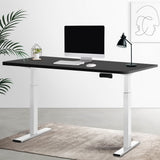 Standing Desk Motorised 120CM Black & White