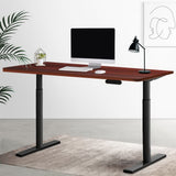 Standing Desk Motorised Rustic Brown