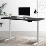 Standing Desk Motorised Black & White