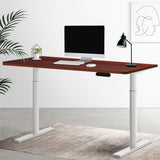 Standing Desk Motorised 120CM Rustic Brown