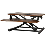 Adjustable Desk Riser Rustic Brown