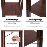 Shelf Floor Lamp Open-Box Structure 3 x Shelves