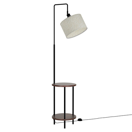 Shelf Floor Lamp Modern Tripod Design