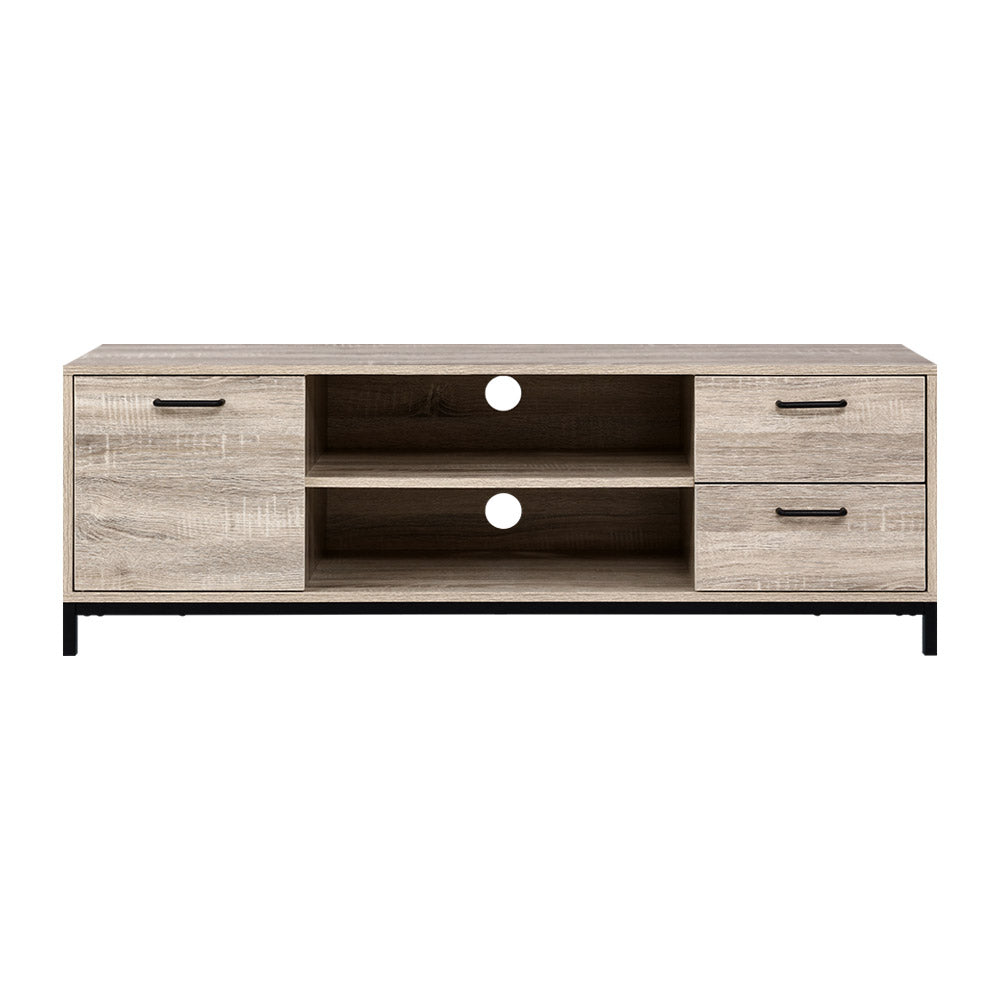 TV Cabinet Entertainment Unit 132cm Pine Tania