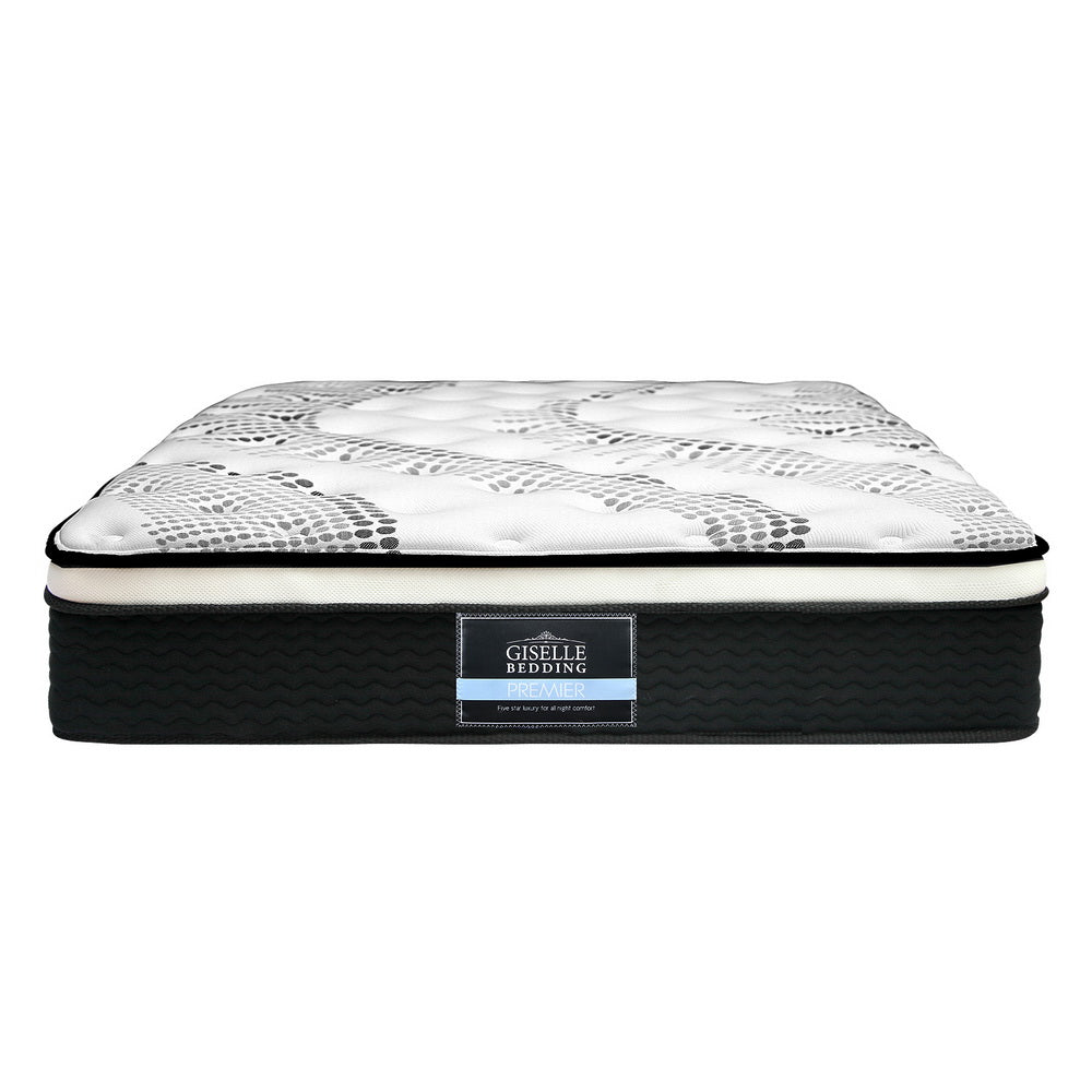 Giselle Bedding 32cm Mattress Euro Top King Single