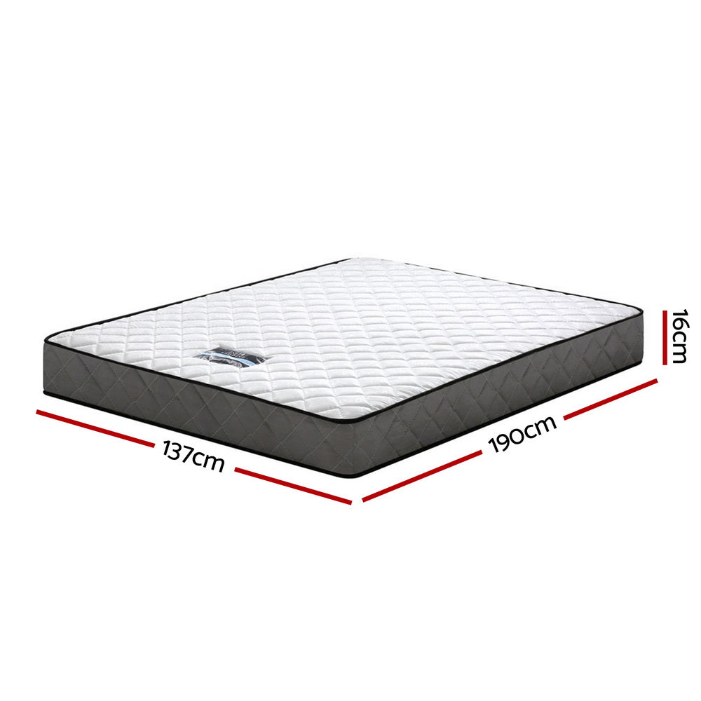 Giselle Bedding 16cm Mattress Tight Top Double