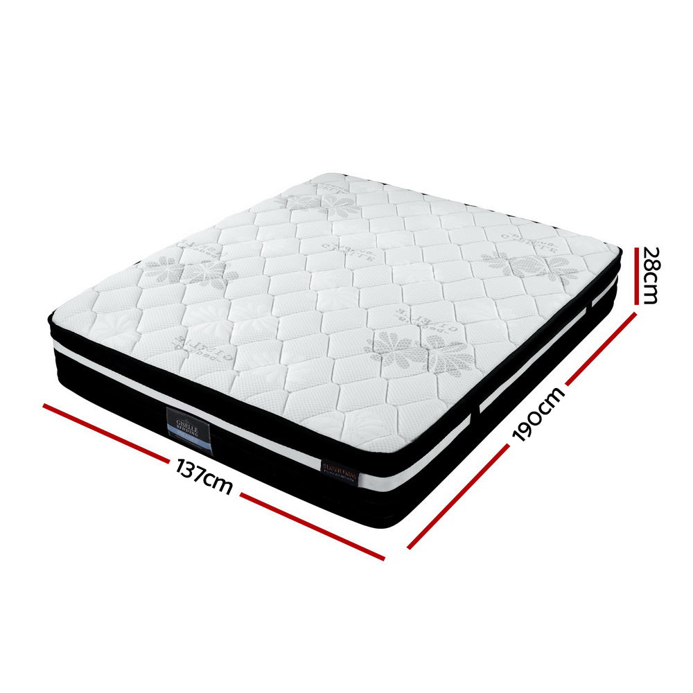 Giselle Bedding 28cm Mattress Super Firm Double