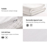 Giselle Bedding Memory Foam Mattress Topper 8cm Queen