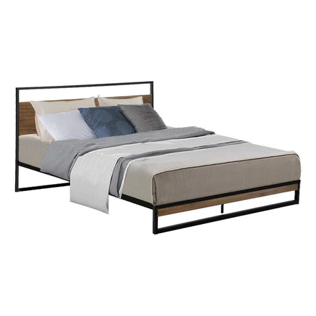 Queen Bed Frame - Black - Dane