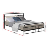 Leo Double Metal Bed Frame