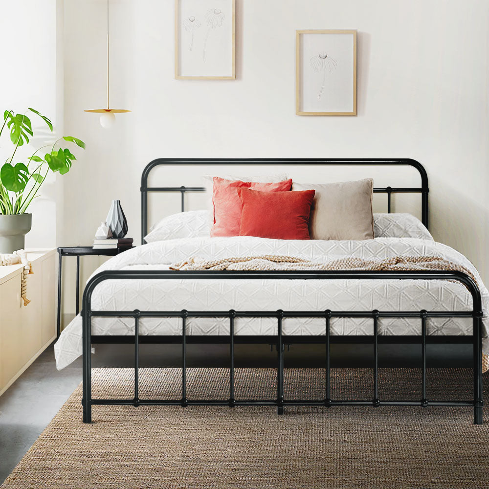 Leo Double Metal Bed Frame