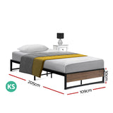 Osol King Single Metal Bed Frame