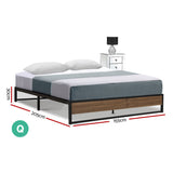 Osol Queen Size Metal Bed Frame