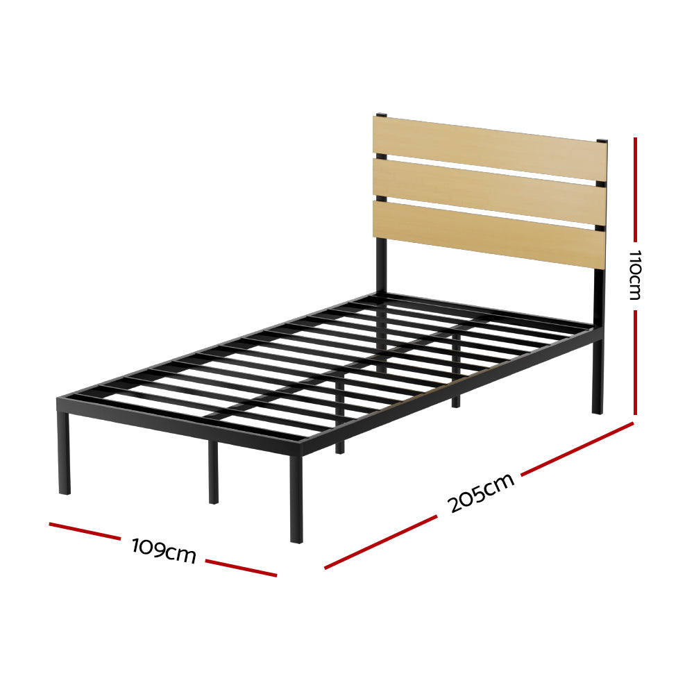 PAULA Bed Frame - King Single Size