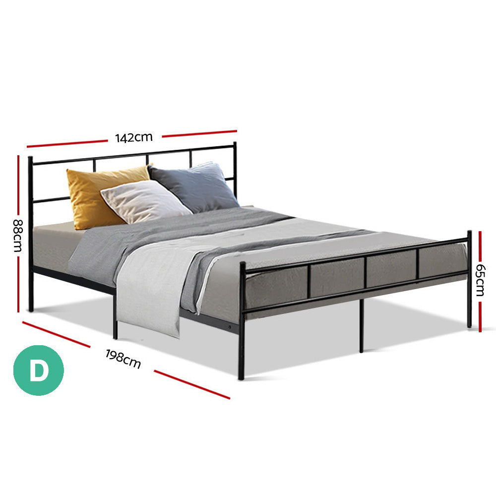 Sol Double Metal Bed Frame