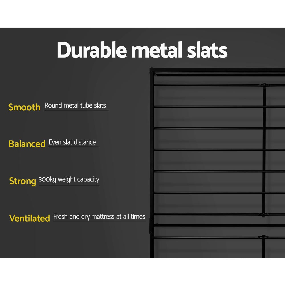 Sol Double Metal Bed Frame