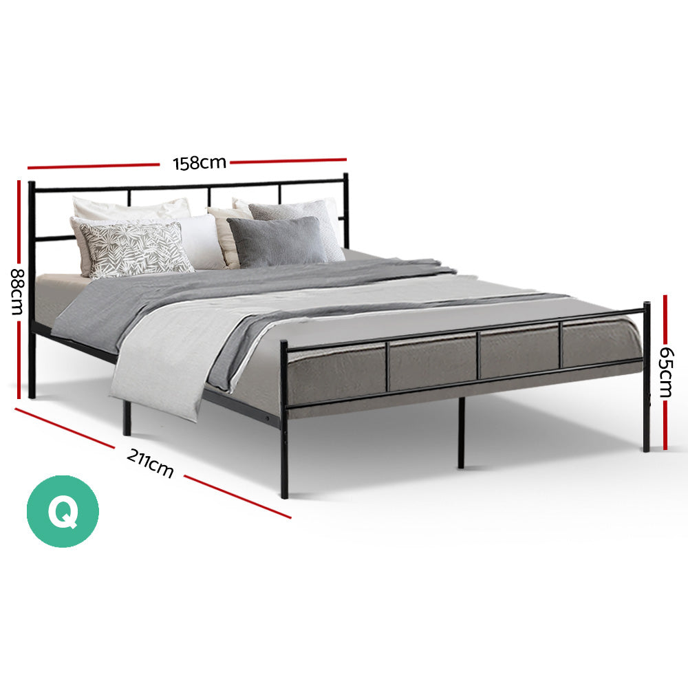 Sol Queen Metal Bed Frame