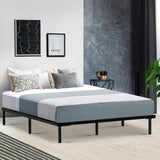 Bed Frame Queen Size Metal Frame TED