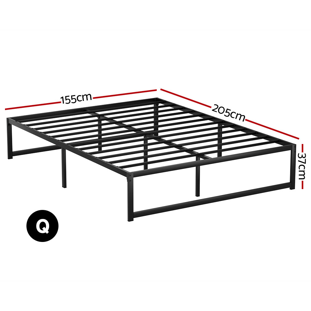 Tino Queen Metal Bed Frame