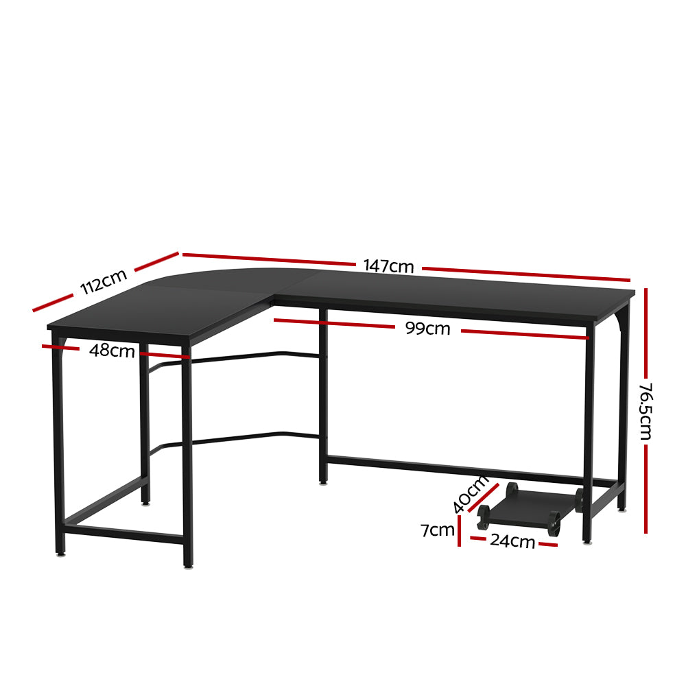 Office Desk Black