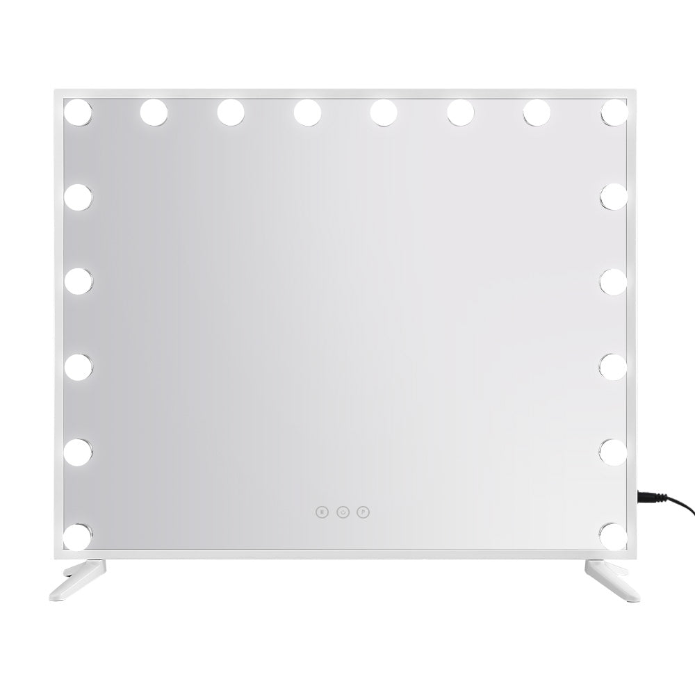 Embellir Makeup Mirror Hollywood 80x65cm 18 LED with Light Vanity Dimmable Wall