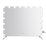 Embellir Bluetooth Makeup Mirror 80X65cm Hollywood with Light Vanity Wall 18 LED