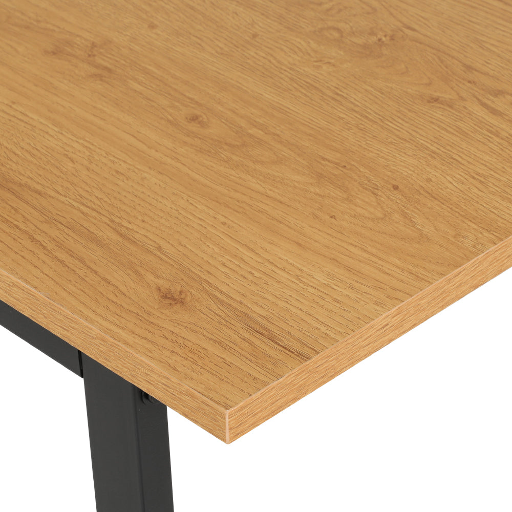 Eli Dining Table 150cm Pine & Black