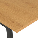 Eli Dining Table 150cm Pine & Black