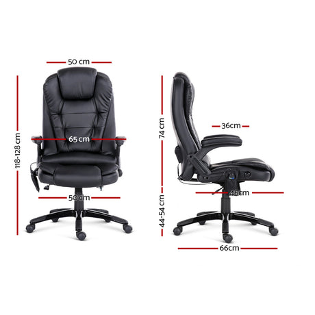 Massage Office Chair Black