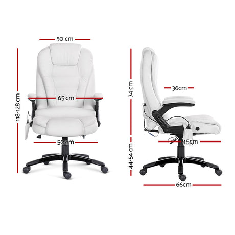 Massage Office Chair White