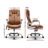 Kuro Massage Office Chair Espresso