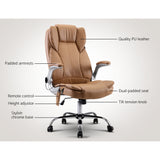 Kuro Massage Office Chair Espresso