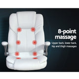 Kuro Massage Office Chair White