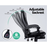 Massage Office Chair with foot rest