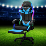 Blue Massage Gaming Chair.