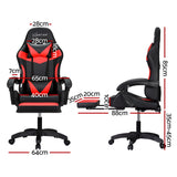 Red Massage Gaming Chair.