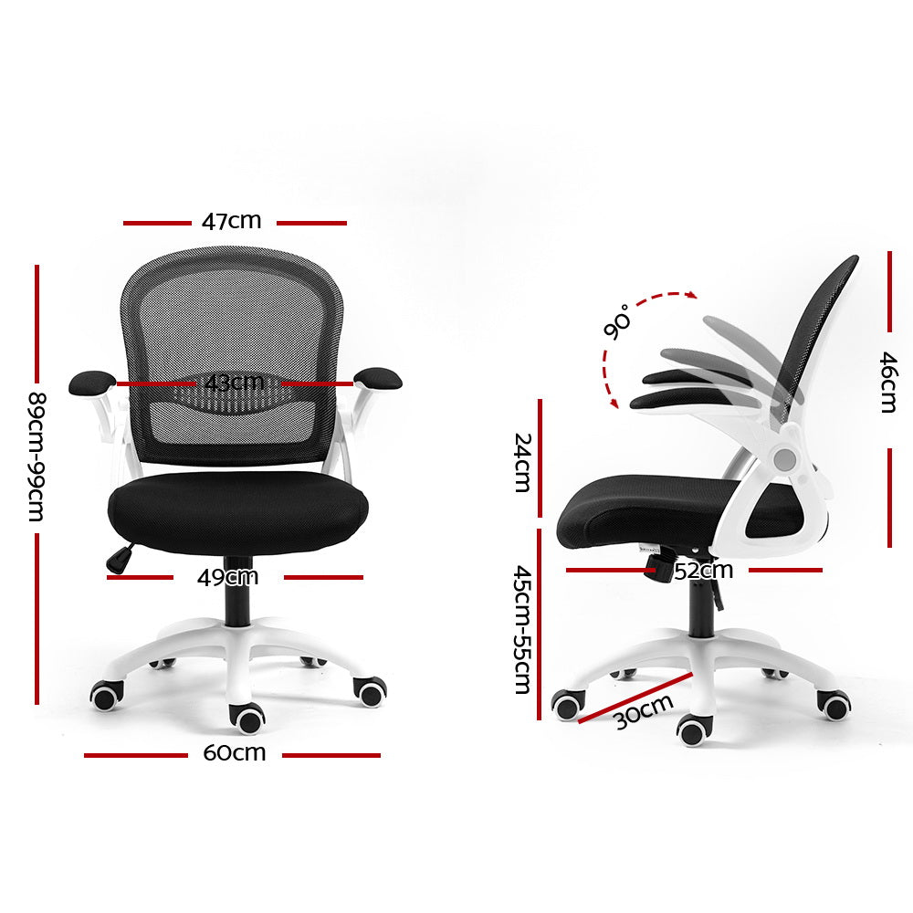 Galene Office Chair Black & White