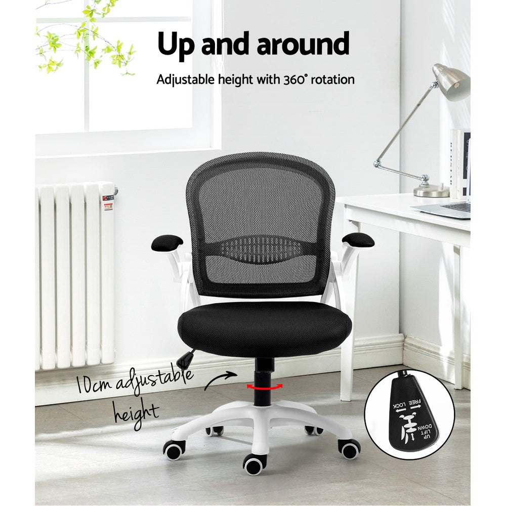 Galene Office Chair Black & White