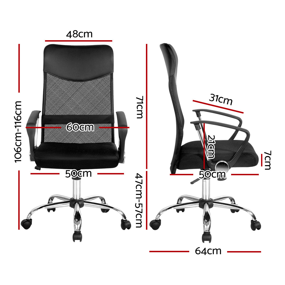 Mesh Office Chair Black