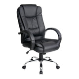 Office Chair S-Shape High Back Black