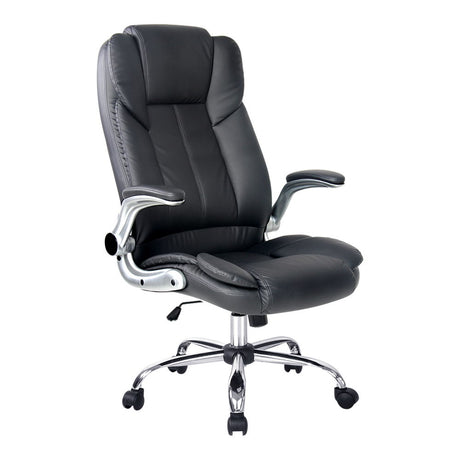 Office Chair S-Shape High Back Black