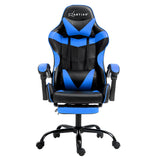 Comfy Office Chair Blue & Black