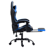 Comfy Office Chair Blue & Black