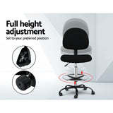 Drafting Fabric Office Chair