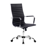 Office Chair Black & Chrome