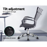 Office Chair Black & Chrome