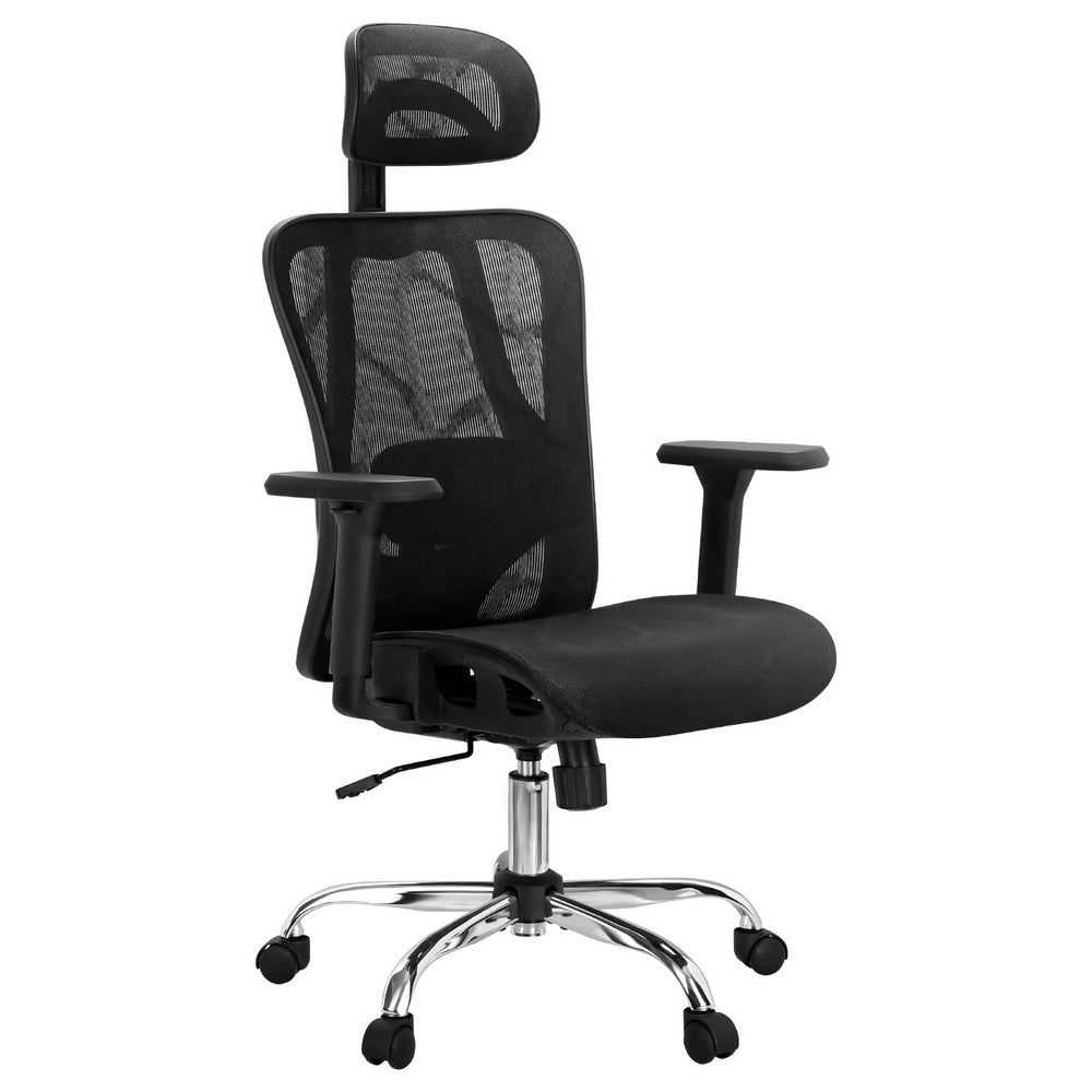 Office Chair 3D Multi-Function Black Mesh