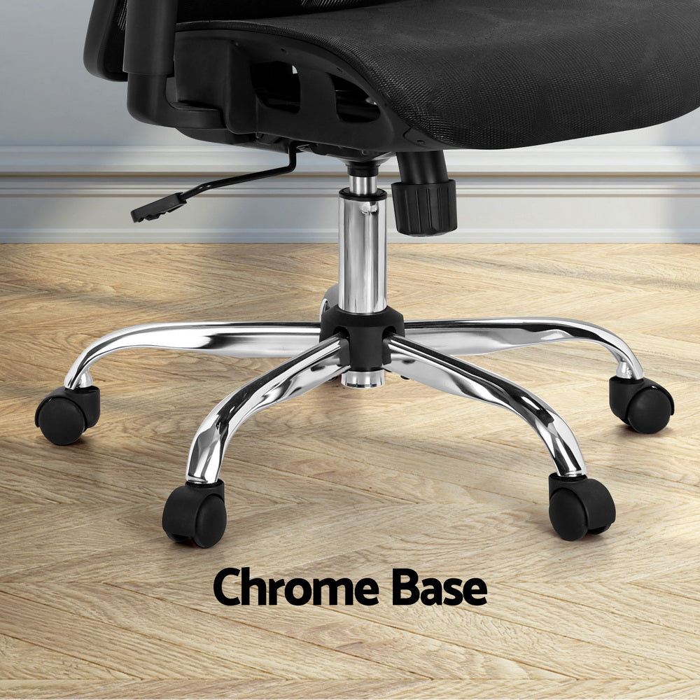 Office Chair 3D Multi-Function Black Mesh